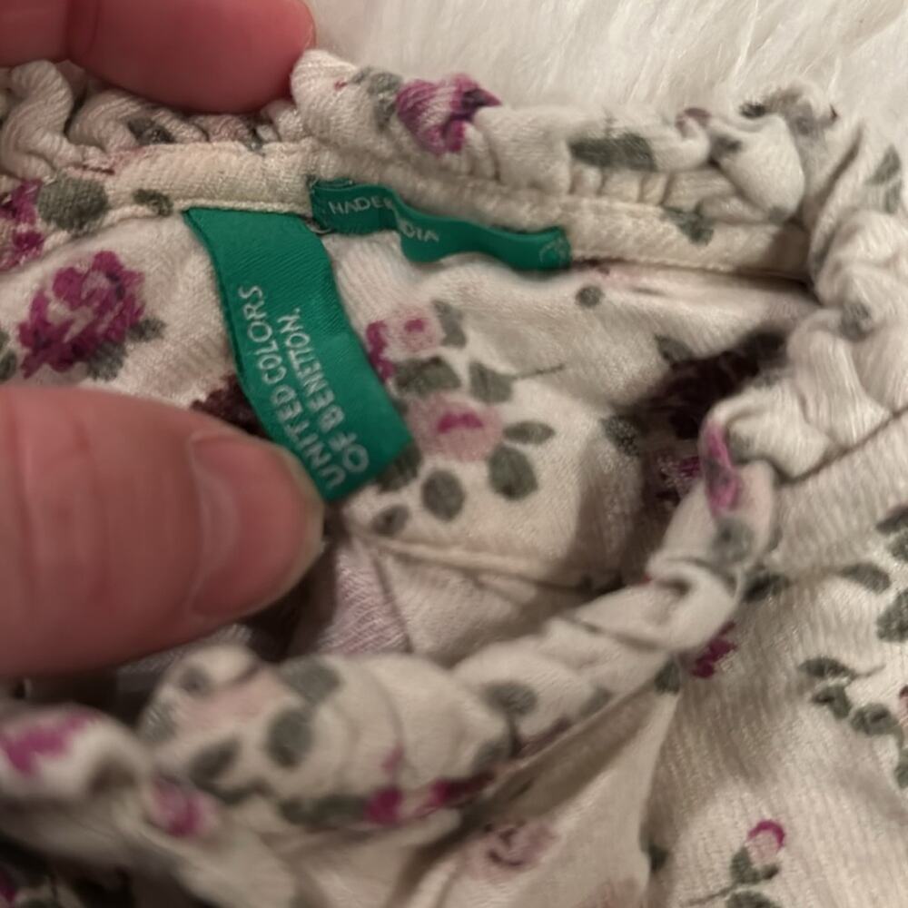 ❤️5/$25❤️ United Colors of Benetton Floral Dress - Picture 6 of 6